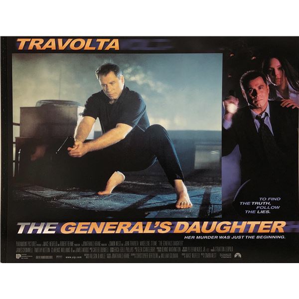 The General's Daughter original 1999 vintage lobby card