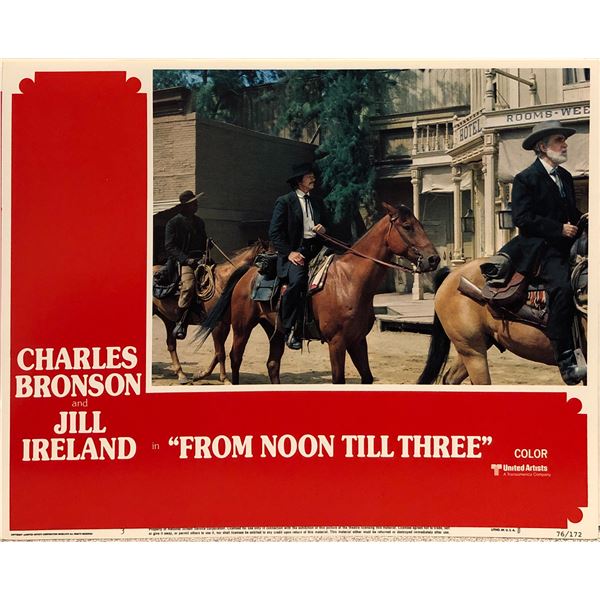 From Noon Till Three 1976 Original Vintage Lobby Card