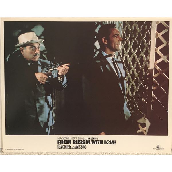 From Russia With Love 1984R Original Vintage Lobby Card