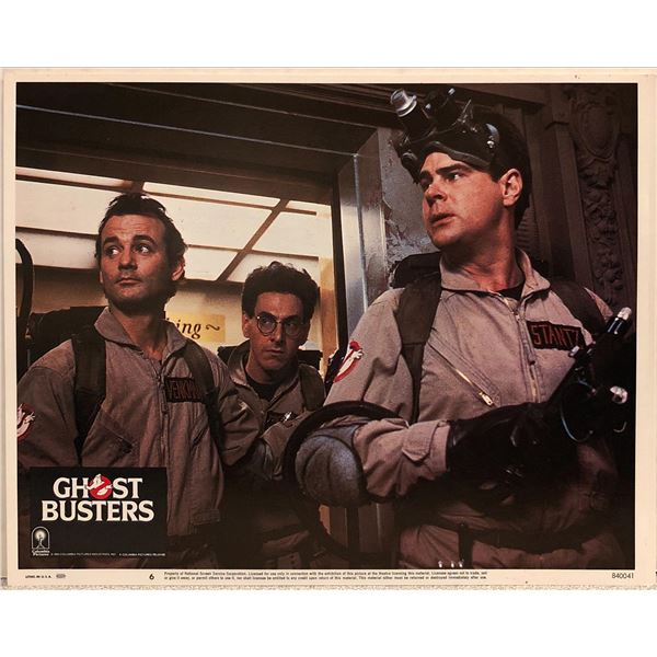 Ghostbusters original 1984 vintage lobby card
