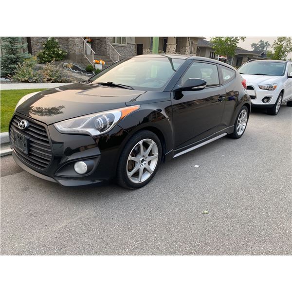 2013 Hyundai Veloster Turbo 6 speed manual  184,300kms