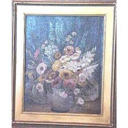 Floral still life painting by Clara T. Cummings#2007949