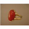 Image 1 : Ring  18ct.  Coral  Diamond #2019170