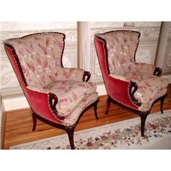 Bergere Mahogany Chairs Custom Made C.1890-1900#2019183