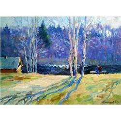  Spring near bath-small house  - Russian #2019299