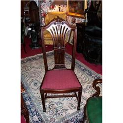 Walnut King's Chair 1870  #2019572