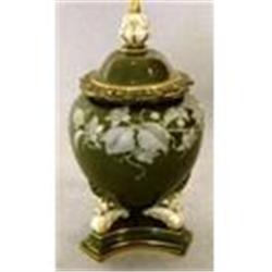 Worcester Locke & Co Ovoide Vase c1898 #2019599