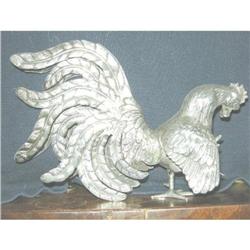 Vintage Mexican  Sterling Silver Fighting Cock #2019929