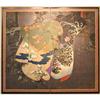 Image 1 : Fine 18th Cent. Screen of 4 Seasons and Kimonos#2019957