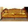 Image 1 : Carved wood sofa. #2019983