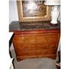 Image 1 : French Cherry Chest Commode Marble Top C.1870 #2034373