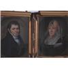 Image 1 : C.1810 PAIR OF PASTEL AMERICAN PORTRAITS #2034435