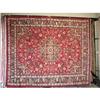 Image 1 : 12'3" X 10 Mashad SIGNED Persian Oriental Rug #2034455