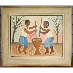 Haitian Painting Grandmaster Hector Hyppolite #2034626