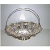 Image 1 : Sterling Silver Large Early Victorian Basket #2034778