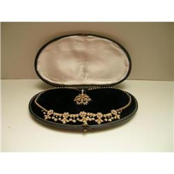 Victorian Pearl Necklace Suite #2034786