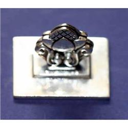 Georg Jensen Acorn Place Card Holders sterling #2034946