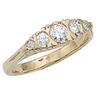Image 1 : 2.5 carat G SI1 diamond ring antique look #2035012