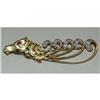 Image 1 : Designer Nouveau 18Kt Gold Ruby Diamond #2035105
