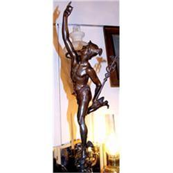 After Jean de Bologne Mercure Bronze  #2035176