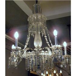 Large Antique  Bohemia Crystal Chandelier #2035223