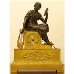 MONUMENTAL FIRST EMPIRE PENDULUM IN BRONZE #2045889