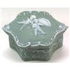 Image 1 : Schafer & Vater Skating Cherubs Powder Jar #2046232