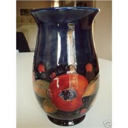 TALL MOORCROFT BALUSTER POMEGRANATE VASE #2046313