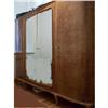 Image 1 : ITALIAN ARMOIRE BRIAR ROOT MIRROR #2046329