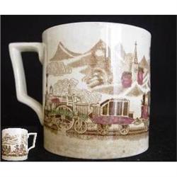 Victorian Pottery Tankard (c1860) #2046341