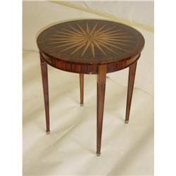 round table in Italian style veneered with #2046392