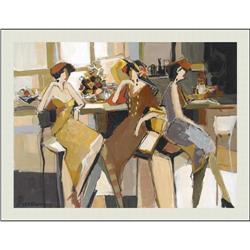 Isaac Maimon, Society Trio, SS on Canvas #2046656