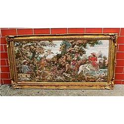 European Nobility Horse Man Forest Tapestry #2046742