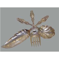 Sterling Silver Serving Pieces Fish Flatware #2046779