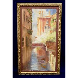 Italian Venice Grand Canal Scene Watercolor #2046790