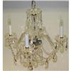 Image 1 : Swarovski Crystal Chandelier Light Fixture #2046807