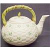 Image 1 : LOVELY IRISH BELLEEK TEA POT #2056479