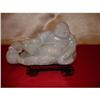 Image 1 : Burmese Jadeite Reclining Buddha Statue #2056577