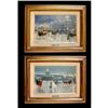 Image 1 : Paris at Dusk Scene (B) Oil Painting signed #2056846