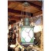 Image 1 : Vitrail Colonial Lamp from 19th Century #2056866