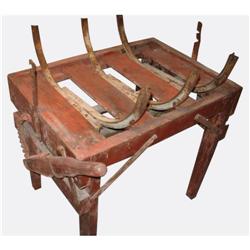 Antique Barrel-Making Table #2057234