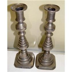 19c Victorian Candlesticks English England UK #2057239