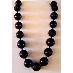 Antique Whitby Jet   Necklace #2057352