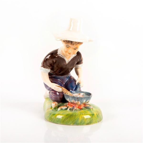 Royal Doulton Prototype Colorway Figurine, River Boy HN2128