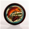 Image 1 : Moorcroft Pottery Philip Gibson Plate, Trout Pattern