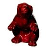 Image 1 : Bernard Moore Flambe Animal Figurine, Rabbit
