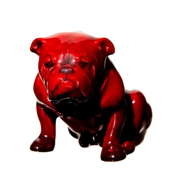 Royal Doulton Flambe Figurine, Bulldog HN881