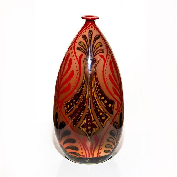 Bernard Moore Pottery Flambe Vase