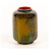 Image 1 : Flambe Mini Vase by Bernard Moore