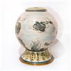 Image 3 : Unique Andrew Hull Globular Stoneware Lidded Vase